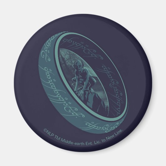 THE ONE RING™ GOLLUM™ Graphic Magneet (Voorkant)