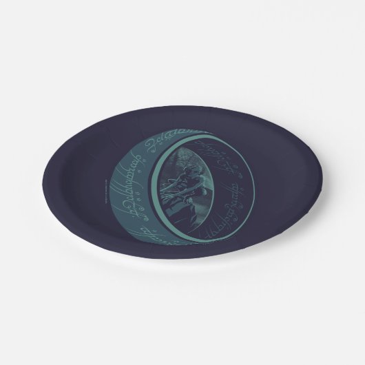 THE ONE RING™ GOLLUM™ Graphic Papieren Bordje (Gekanteld)