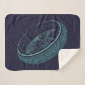 THE ONE RING™ GOLLUM™ Graphic Sherpa Deken (Voorkant (horizontaal))