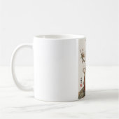 "The One Will Come" Japanese Cat Art Mug Koffiemok (Links)