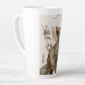 "The One Will Come" Japanse kattenkunst Latte mok (Linkerhoek)