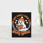 The Only Ghost I Know Is The Holy Christian Hallow Kaart (Voorkant)