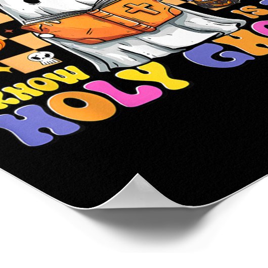 The Only Ghost I Know Is The Holy Ghost Halloween  Poster (Hoek)