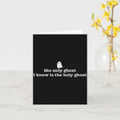 The Only Ghost I Know Is The Holy Ghost  Kaart (Gele Bloem)