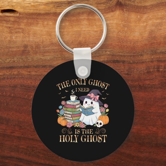 The Only Ghost I Need Is The Holy Ghost Books Read Sleutelhanger (Voorkant)