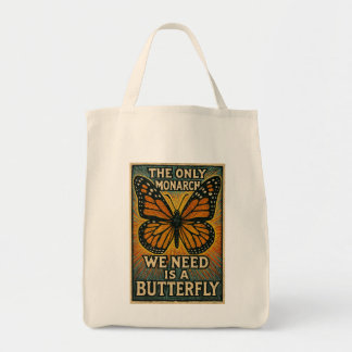 The Only monarch we need T-Shirt Tote Bag