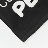 The Only Reason I'm Fat Is Because A Tiny Body Duc Fleece Deken (Hoek)