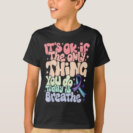 The Only Thing You Do Today Is Breathe Suicide Pre T-shirt (Voorkant)