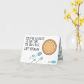 The only time you won a varian birthday kaart (Gele Bloem)