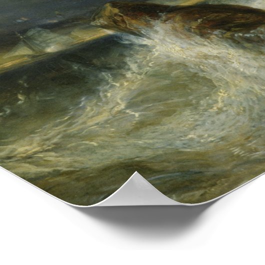 The Onslaught of the Smugglers, c.1837 Poster (Hoek)