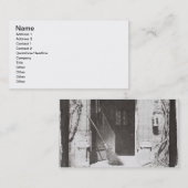 The Open door, maart 1843 (foto) Visitekaartje (Voorkant / Achterkant)