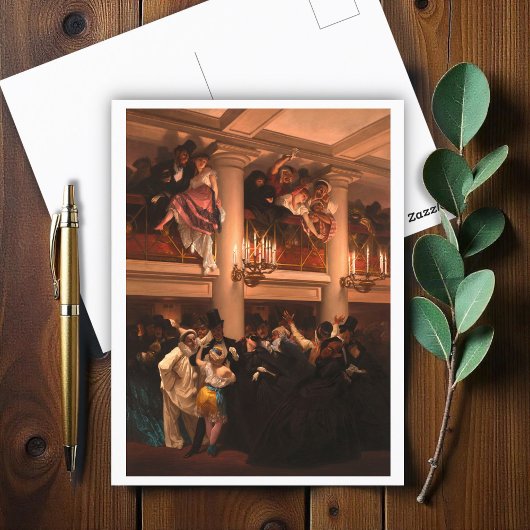 The Opera Ball, Giraud Briefkaart