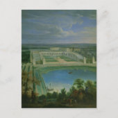 The Orangery and the Chateau at Versailles, 1696 Briefkaart (Voorkant)