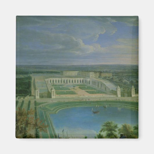 The Orangery and the Chateau at Versailles, 1696 Magneet (Voorkant)