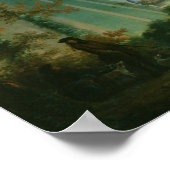 The Orangery and the Chateau at Versailles, 1696 Poster (Hoek)