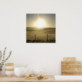 The Orb of Life Stunning Sunrise Landscape Print (Keuken)