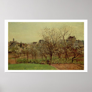The Orchard, 1870 (olie op doek) Poster