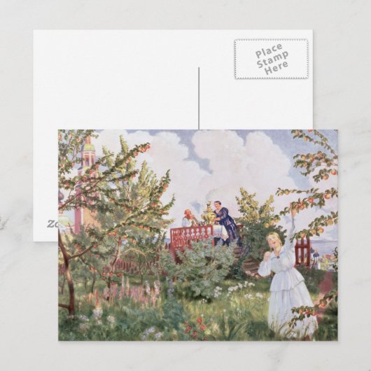 The Orchard, 1918 Briefkaart (Voorkant / Achterkant)