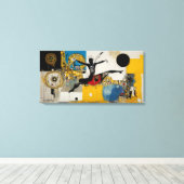 The Orchestra and the Ballerina Canvas Afdruk (Insitu (Houten vloer))