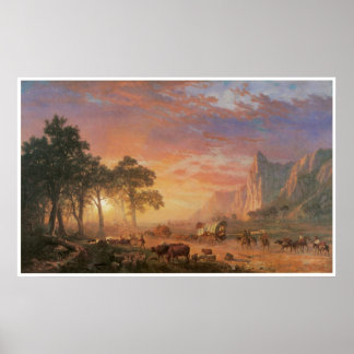 THE OREGON TRAIL POSTER