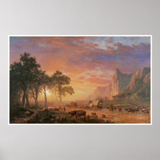 THE OREGON TRAIL POSTER (Voorkant)