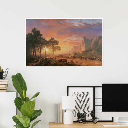 THE OREGON TRAIL POSTER (Thuiskantoor)