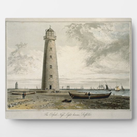The Orford Nefs vuurtoren, Suffolk, uit Volume Fotoplaat (Voorkant)
