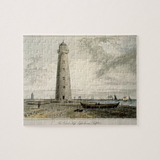 The Orford Nefs vuurtoren, Suffolk, uit Volume Legpuzzel (Horizontaal)