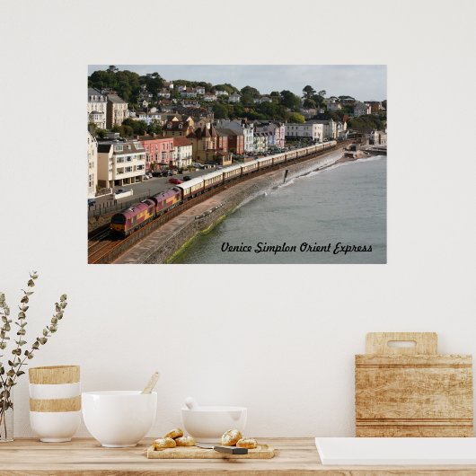 The Orient Express, VOSE, in Dawlish, Devon Poster (Keuken)