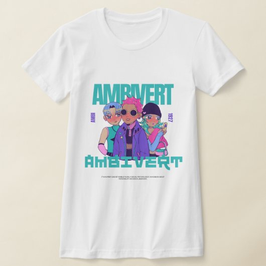 The Origin of the Word “Ambivert” T-shirt (Laagn)