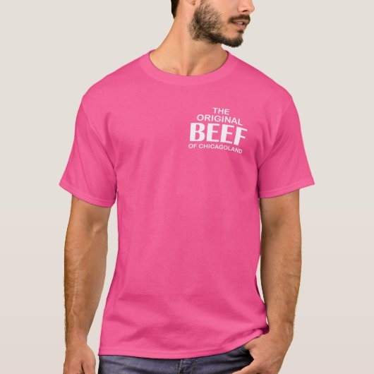 The Original BeEf of Chicagoland T-shirt (Voorkant)