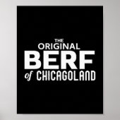 The Original Berf Of Chicagoland Printing Mistake Poster (Voorkant)