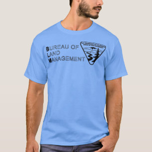 The Original BLM Bureau of Land Management Black T-shirt