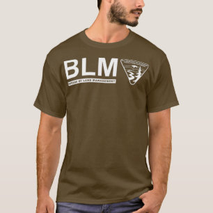 The Original BLM Bureau of Land Management White T-shirt