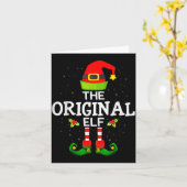The Original Elf Christmas Family Matching Pajama Kaart (Gele Bloem)