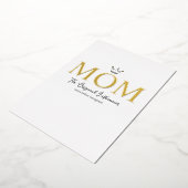 The Original Influencer Mom Folie Feestdagenkaart (Gedraaid)