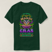 The Original Mardi Gras Mobile Alabama 1703 T-shirt (Design voorkant)