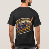 The Original Rail: B&O Museum, Baltimore MD T-shirt (Achterkant)
