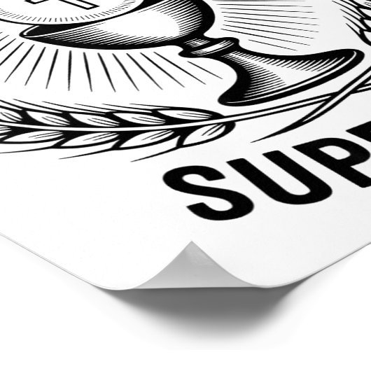 The Original Superfood Eucharist Catholic M  Poster (Hoek)