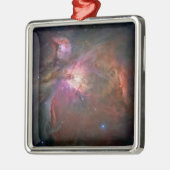 The Orion Nebula - Pink Metalen Ornament (Links)