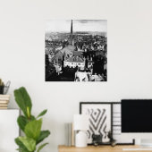 The ornamented spire of a church in Boston Poster (Thuiskantoor)