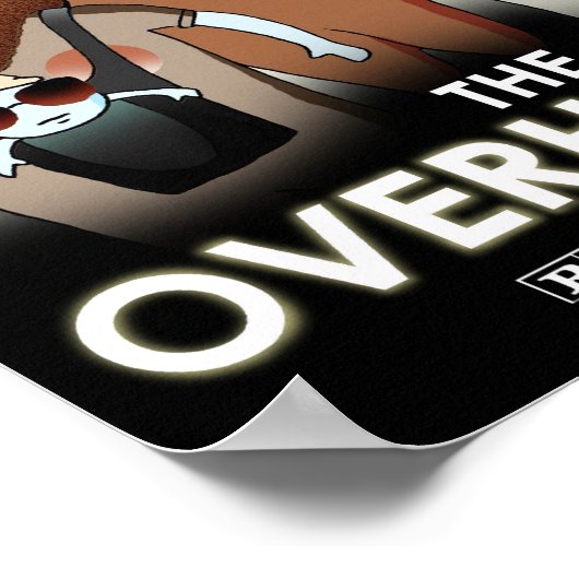 "The Overhang" Poster voor tandkunst en Humor (Hoek)