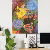 The Overthinker en The Dreamer van Picco Em Studio Poster (Thuiskantoor)