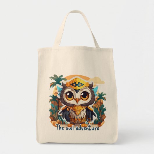 The owl Adventure Tote Bag (Voorkant)
