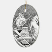 "The Owl and the Pussycat" Ornament (Links)