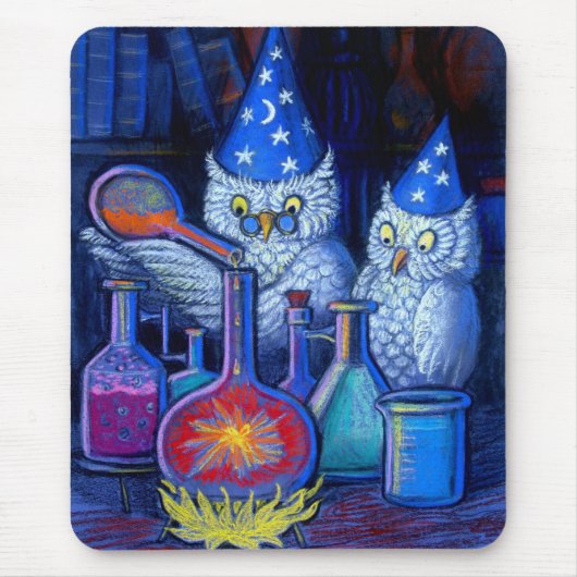 The Owl Chemists Muismat (Voorkant)