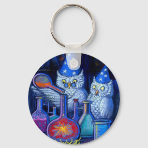 The Owl Chemists Sleutelhanger