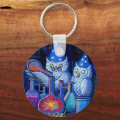The Owl Chemists Sleutelhanger (Voorkant)