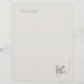 The Owl- Naturalist Menagerie Archive  Briefhoofd (Voorkant / Achterkant)