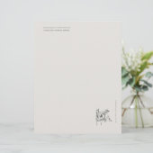 The Owl- Naturalist Menagerie Archive  Briefhoofd (Staand voorkant)